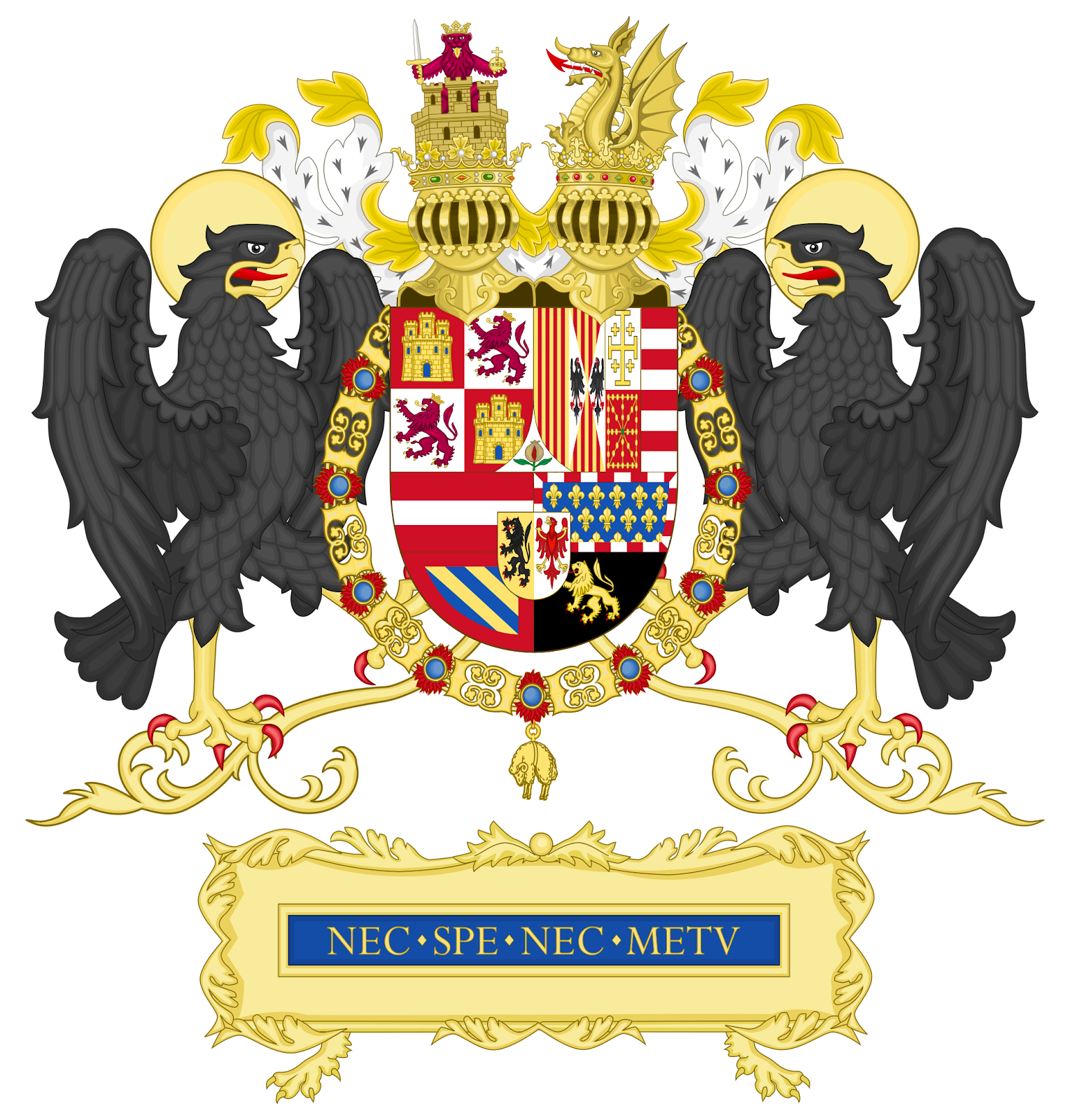 Full Ornamented Coat of arms