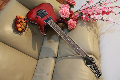 Ibanez RGA42T FMZ Transparent Red Burst