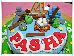 Angry Birds cake