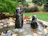 Pond and Rock Fountain