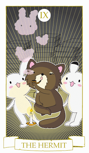 tarot card the hermit