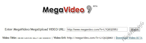 Dịch vụ MegaVideo 9