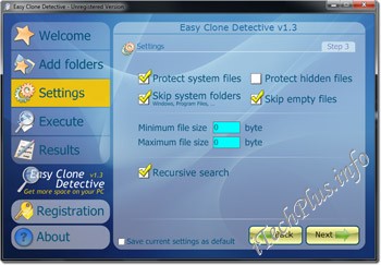 Easy Clone Detective 1.4 miễn phí bản quyền
