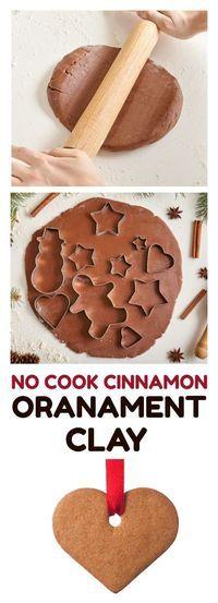 1 Minute CINNAMON ORNAMENT RECIPE- only 3 ingredients & NO COOKING! Smells Awesome!