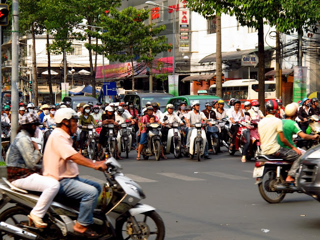 For me this is definitely a "motorbike army"