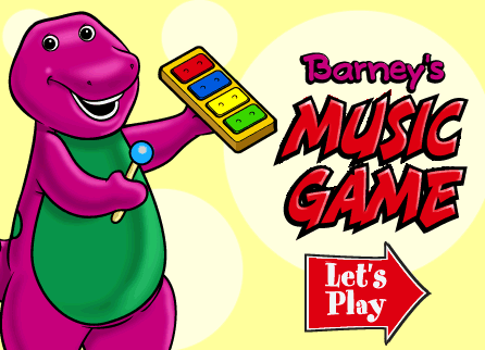 PBS Kids Barney Music Game