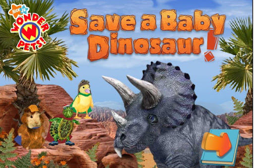 Nick Jr. Wonder Pets Save a Baby Dinosaur Game