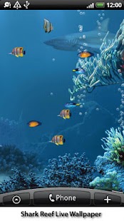 Download Shark Reef Live Wallpaper apk