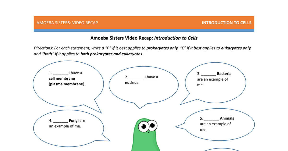 amoeba-sisters-video-recap-introduction-to-cells-answers