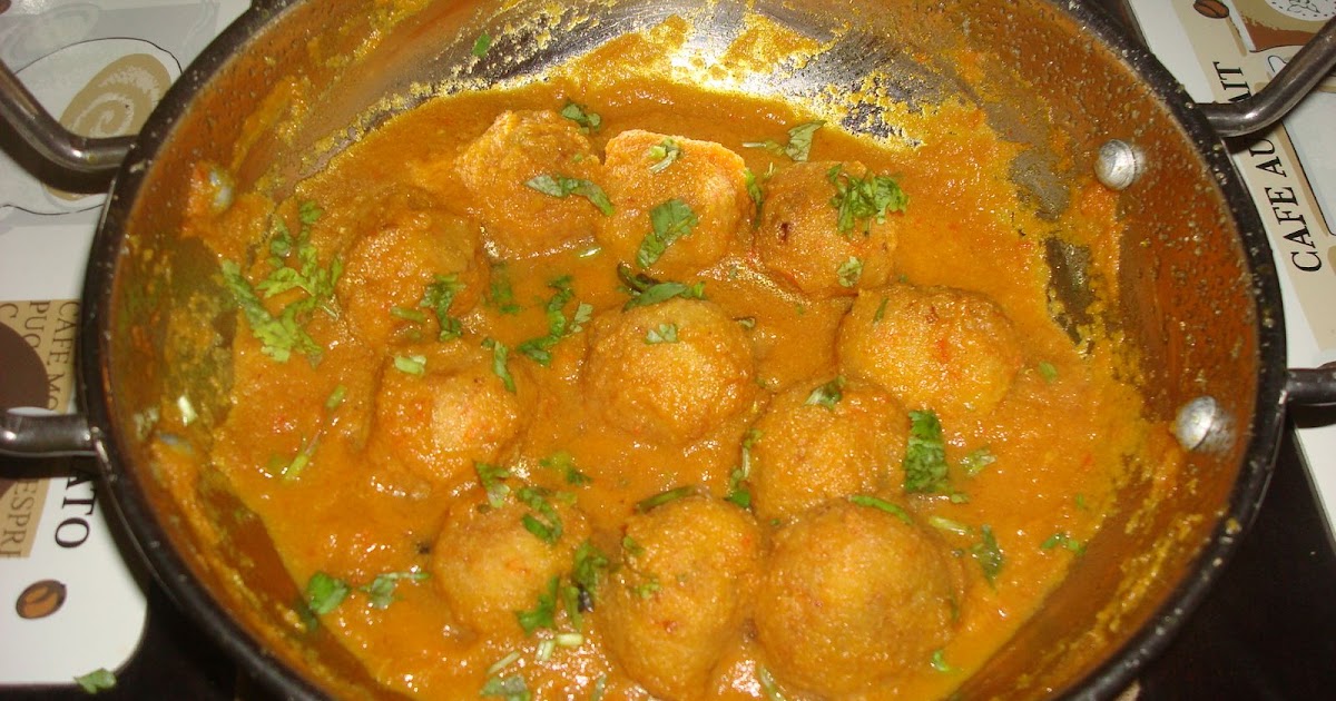 Shalu's Kitchen.com: Vegetable kofta Curry