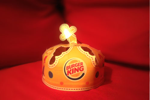 The Saint Burger King Crown.