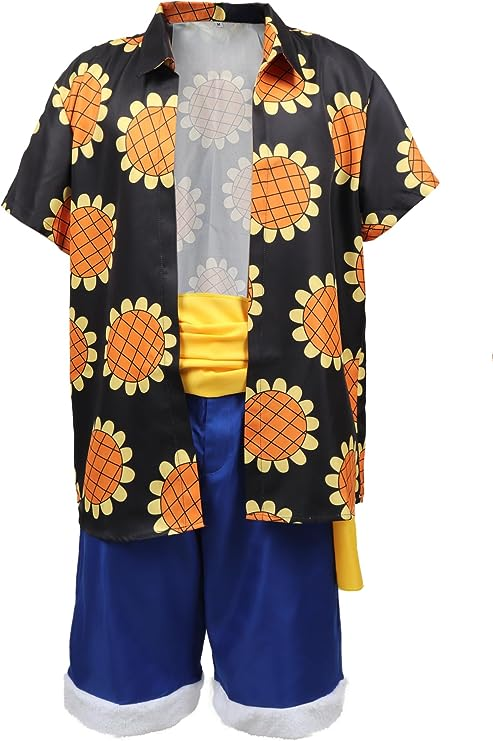 one piece luffy cosplay costume