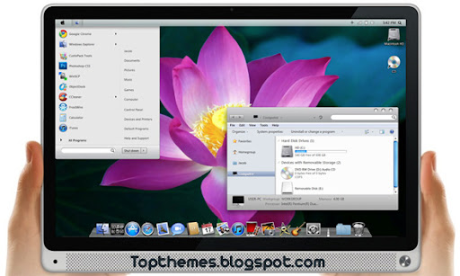 Mac OS X Lion 64-Bit Theme For windows xp Mac OS X Lion 64-Bit Theme For windows xp