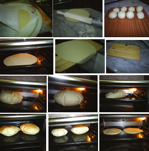 طريقة عمل الخبز بالبيت ( خطوة خطوة )  Frfozo-arbic-bread