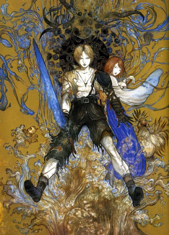 FF is video game royalty, I wish they used Amano's art : r