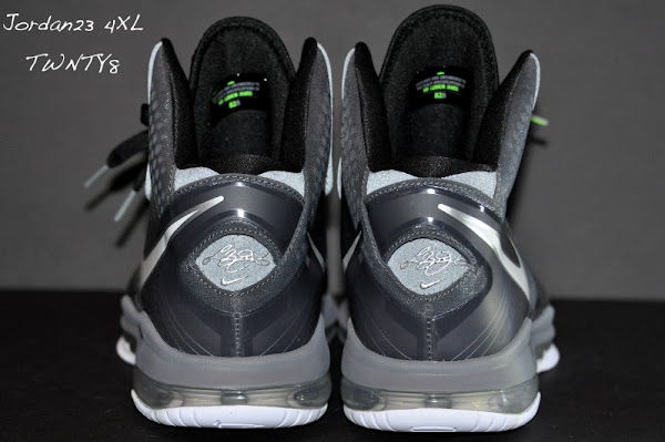 Nike LeBron 8 V2 Cool Grey New Photos with 3M Reflective Material