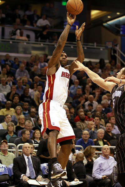LeBron Torches Magic for 51 Points Sets Miami Heat Record with 23 in First Quarter