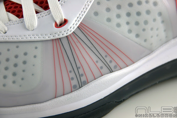 The Showcase Nike LeBron 8 V2 WhiteBlackSport Red
