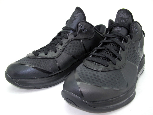 Nike LeBron 8 V2 – Black on Black (456849-001) – Detailed Look | NIKE ...