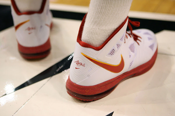 Nike LeBron 8 PS Miami Heat Home Player Exclusive Close Ups