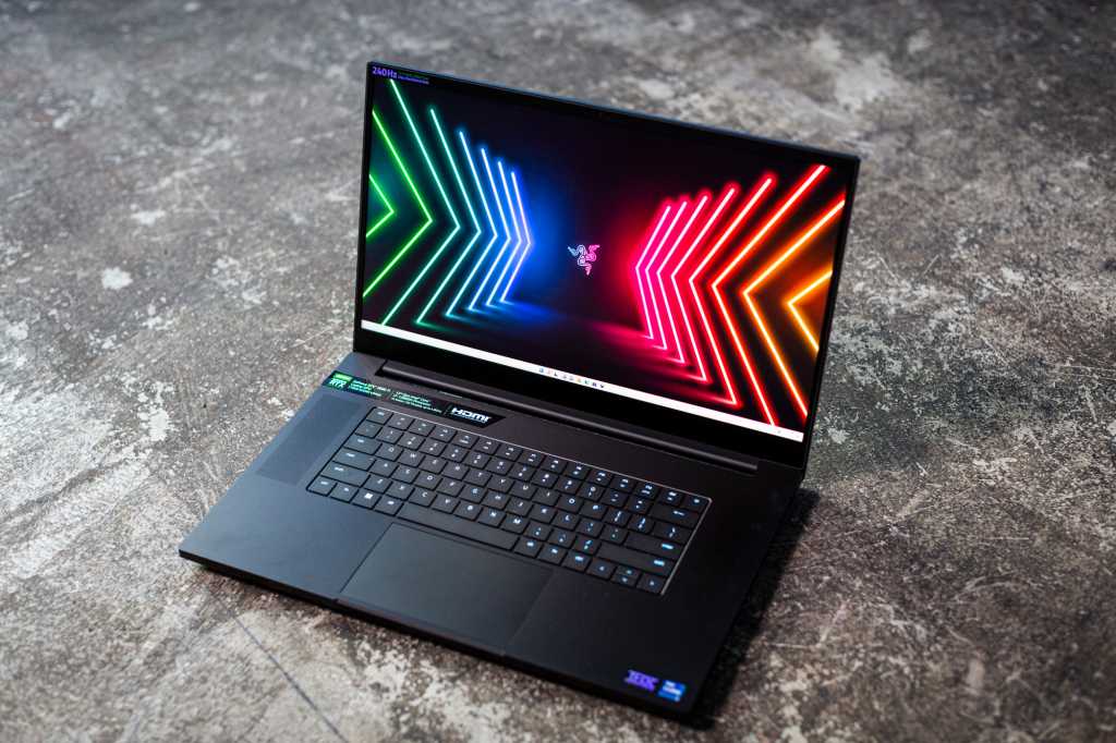 This image shows the Razer Blade 17 2022.