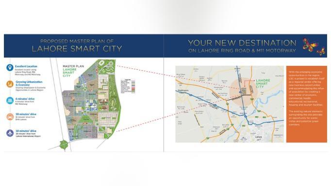 <strong>Lahore Smart City Payment Plan 2022 | Location | Map | Plot for Sale</strong>