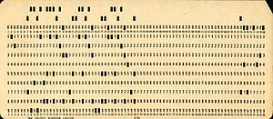 paper punch cards