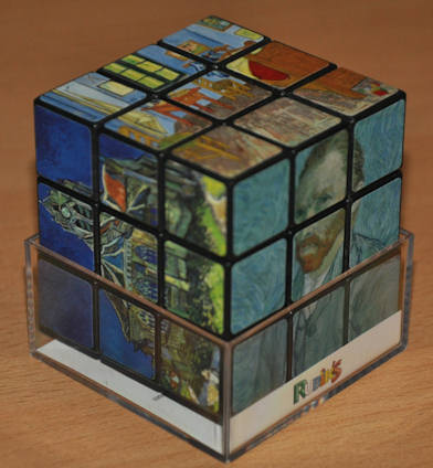 van gogh rubik's cube