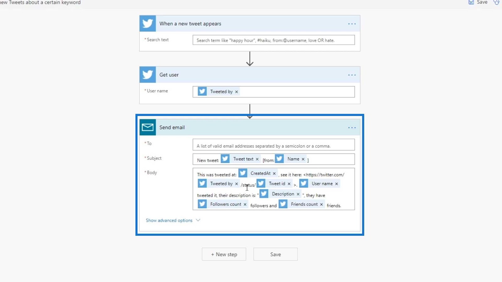 Automated Flow In Microsoft Power Automate