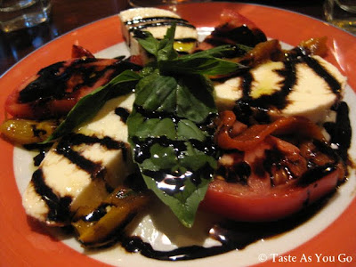 Insalata Caprese at Plum Pizzeria and Bar in New York, NY - Photo by Taste As You Go