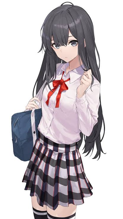 Anime Girls: Yukino Yukinoshita from Oregairu
