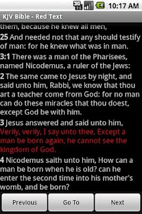 Download KJV Bible - Red Text apk