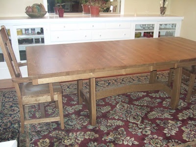 70 x 42 Montreal Table and Montrose Chairs Rustic Oak