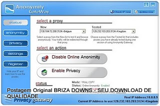 Anonymity Gateway 3.3