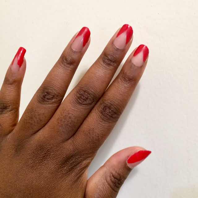 NYX: One Night Stand, Summer Nail Art in Red