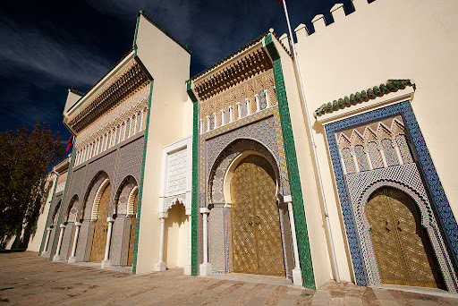 Марокканция. На краю пустыни.