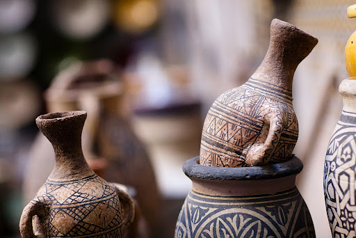 Марокканция. На краю пустыни.