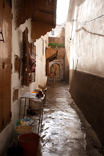 Марокканция. На краю пустыни.