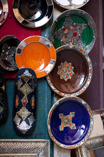 Марокканция. На краю пустыни.