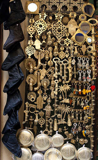 Марокканция. На краю пустыни.