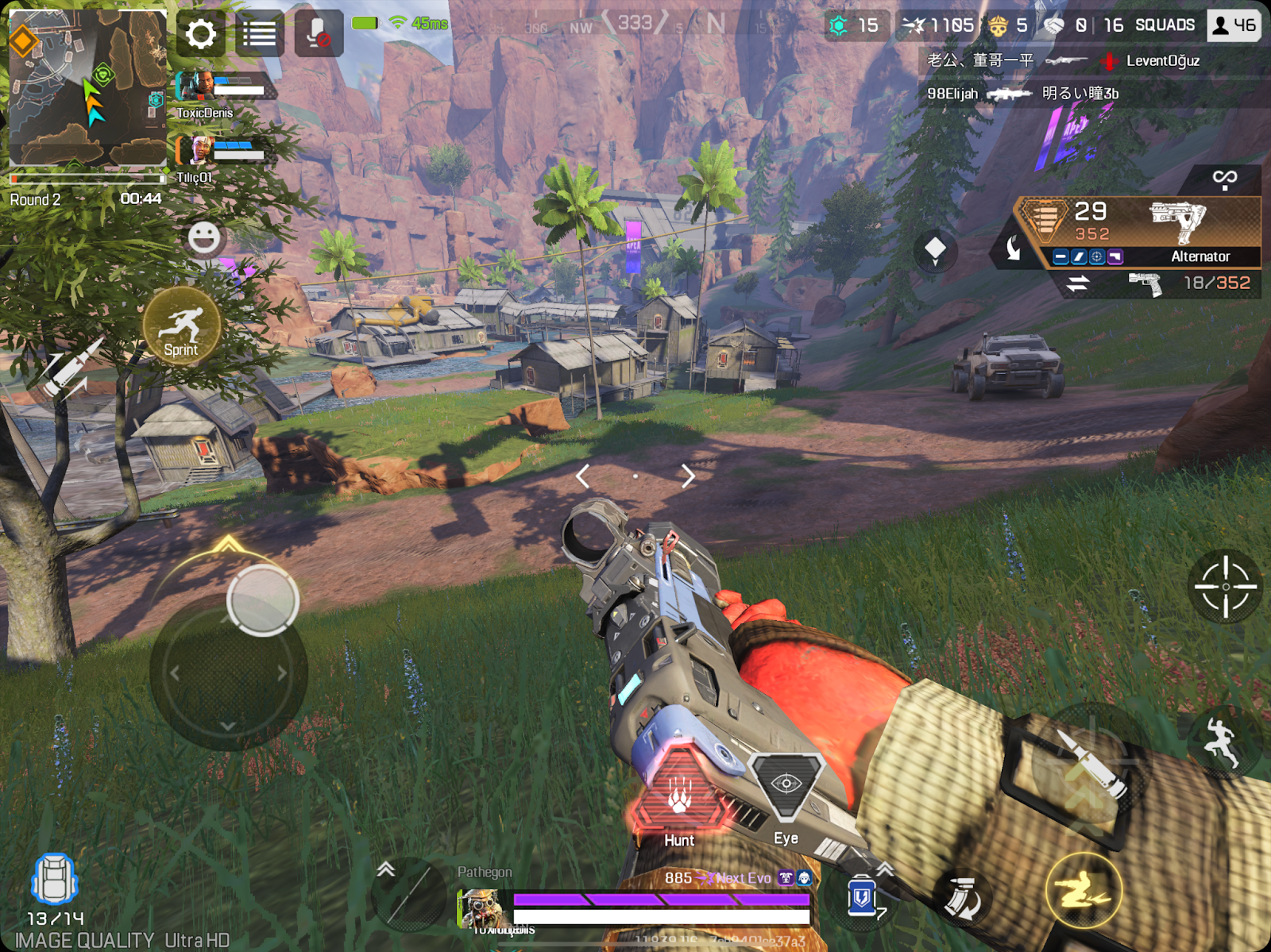 playing apex legends mobile on ipad pro