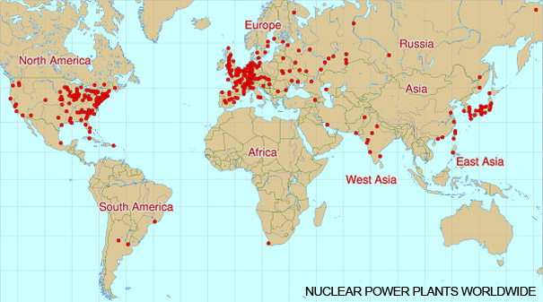 nuclear power world map Peta peta terlarang...