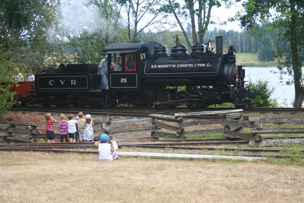 Steam train, BC Forest Discovery Centre, Cowichan Valley-Mauxxi.com