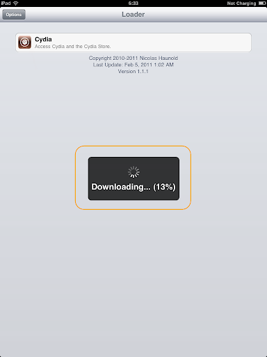 เทคนิคการ Jailbreak iPad iOS version 4.2.1 ด้วย greenpois0n Ipad023