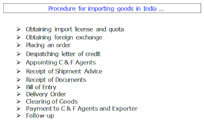 How To Import Goods In India ? Procedure For Importing Goods