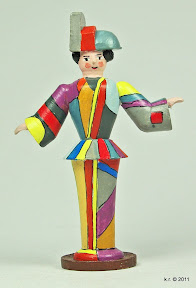 Figurine, 1926 - farblich angelegt