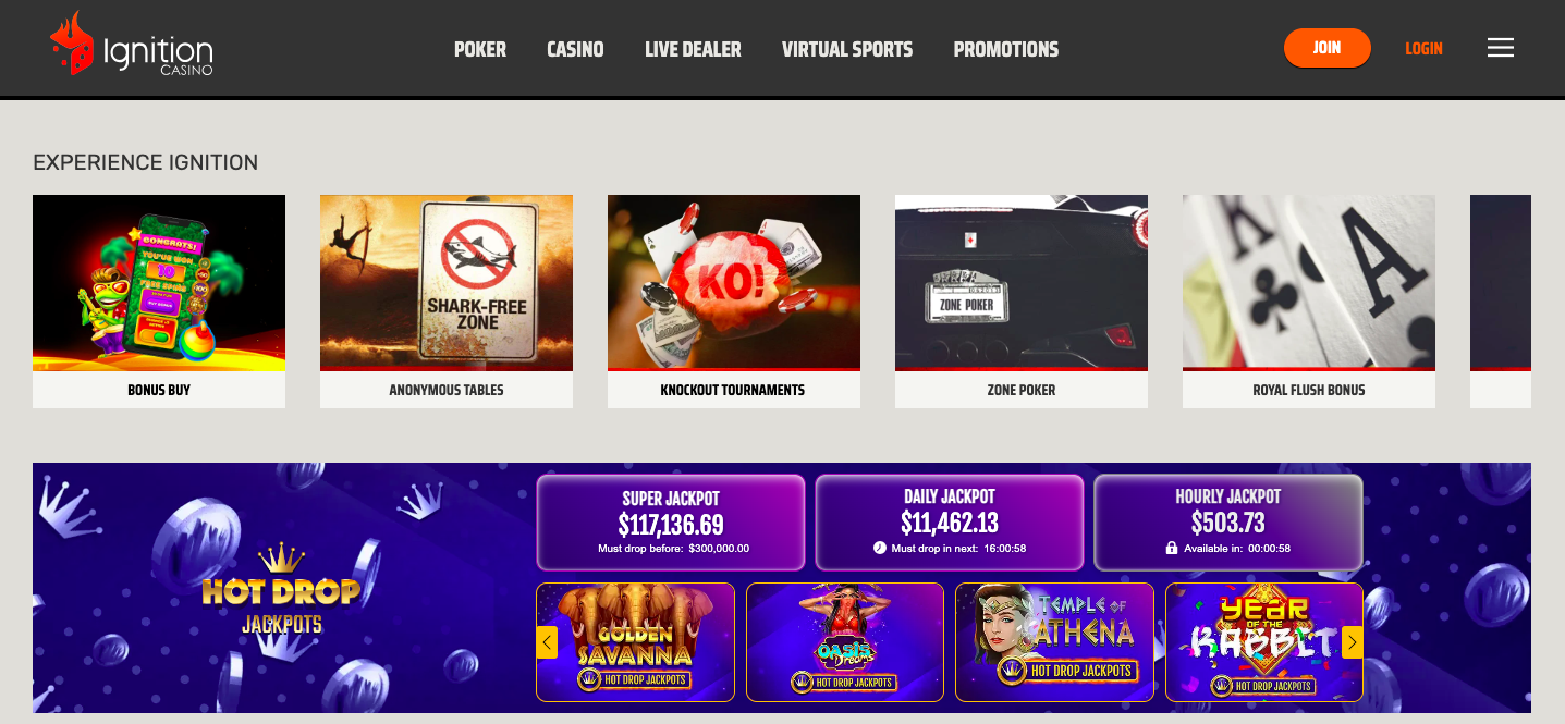 Ignition Casino - Prime For Poker Enthusiasts.