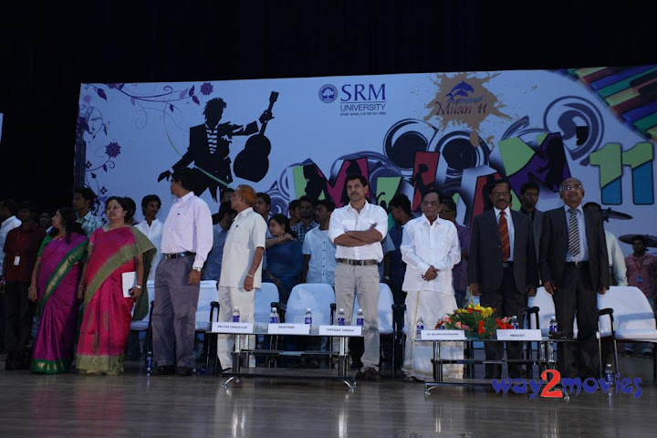 Vikram At SRM University 'Milan' Event 