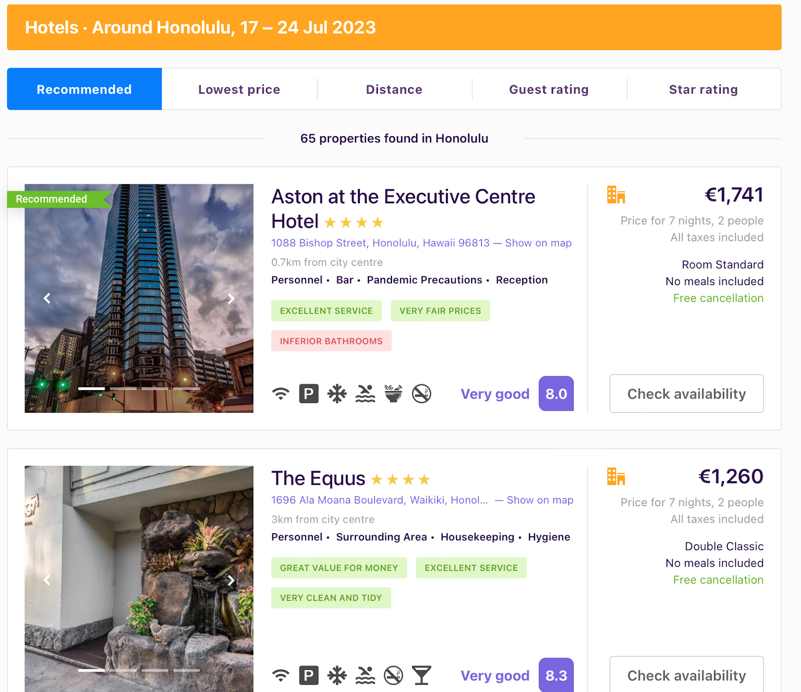 Our smart and ergonomic online booking platform makes finding your stay quick and easy! 
