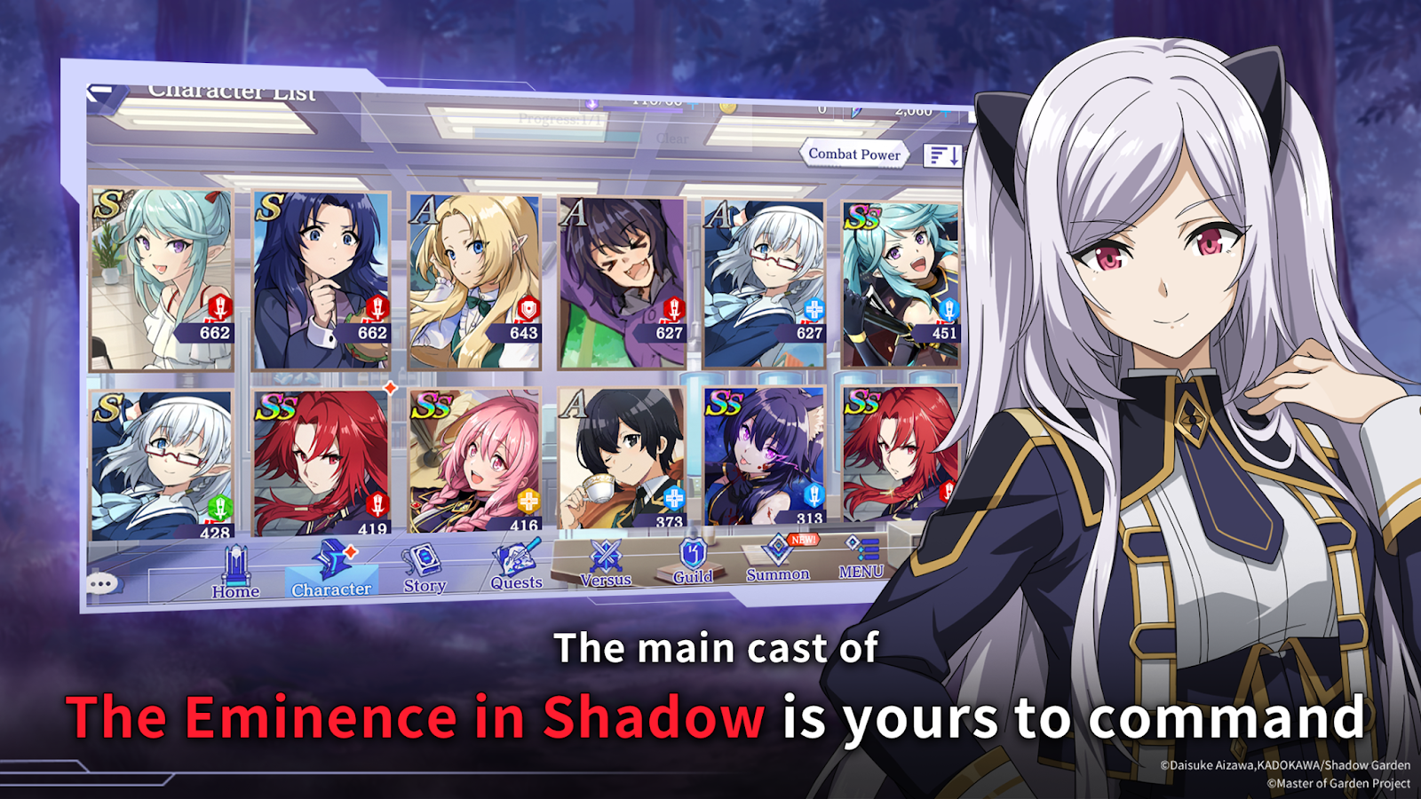 Seri The Eminence in Shadow Dapatkan Adaptasi Game 3D RPG Mobile